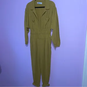 Free People Beach Faye One-Piece Jumpsuit Women S Utility Lounge Travel Casual thumbnail 2