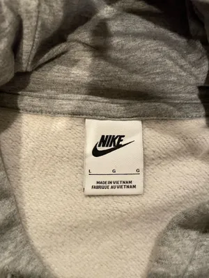 Grey Nike Hoodie thumbnail 2