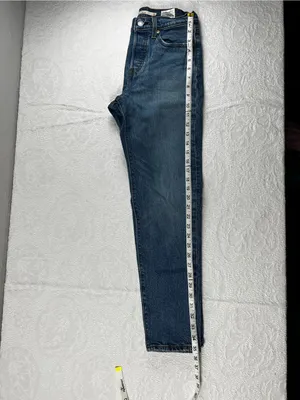 Levi's Wedgie High Rise Jeans - Blue Wash thumbnail 8