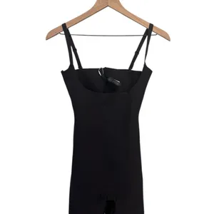 SKIMS Body zoned open bust mid thigh bodysuit onyx XL New With Tags thumbnail 5