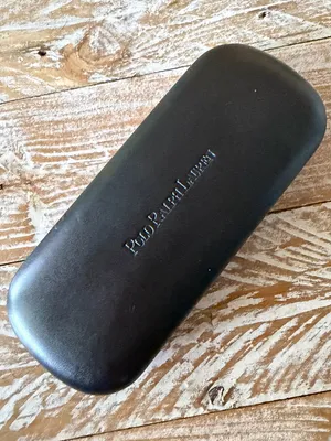 🕶️Polo Ralph Lauren Black Eyeglass Case Hard Protective Case🕶️ ~ case only thumbnail 9
