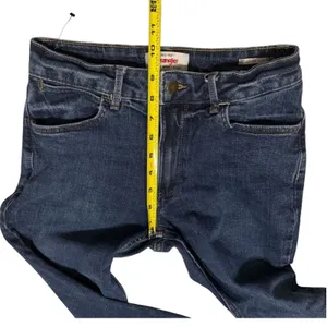 Wrangler High Rise Fierce Flare Jeans Western Cowgirl Denim Rodeo Retro Size 2‎ thumbnail 12