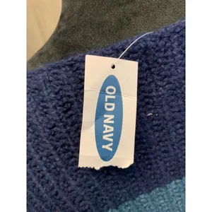 NWT Old Navy Sweater XS Stripes Blue Pink Orange thumbnail 7