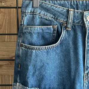 Ragged Jeans Size 28 Colorblock Straight Leg Frayed Denim thumbnail 2