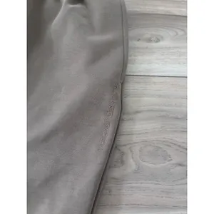 Bucked Up Women XL Taupe Brown Straight Leg Lounge Pants Elastic Waist Athletic thumbnail 2
