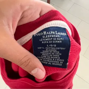 Polo Ralph Lauren Sleepwear Red Pullover thumbnail 2