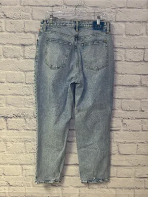 Abercrombie & Fitch Curve Love Ultra High Rise 90s Straight Jean Women’s 32 thumbnail 10