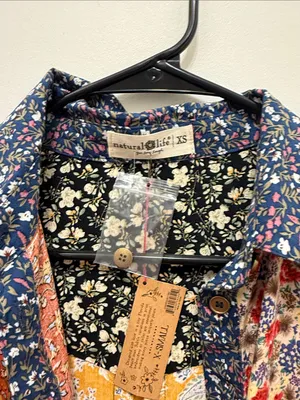 NWT Natural Life Esme shirt dress thumbnail 3