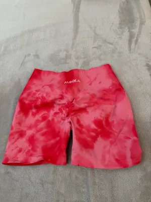 Aurola gym shorts Red thumbnail 2