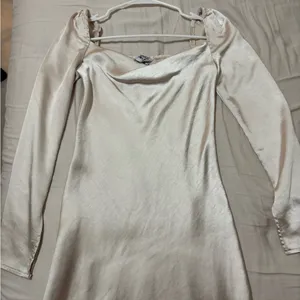 Princess polly star power mini dress champagne color thumbnail 5