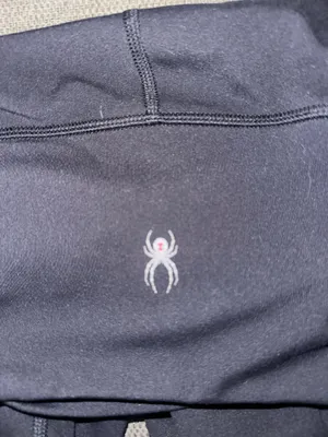 Spyder Active Black Leggings With Ankle Zip thumbnail 3