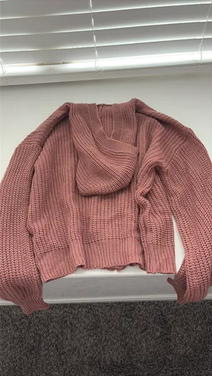 SheIn sweater zip up thumbnail 4