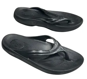OOFOS Oolala Oofoam Recovery Sandals Womens 9 Black‎ Lightweight Comfort Shoes thumbnail 1
