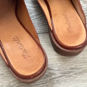 Madewell The Frances Leather Mule Slip On Sz 10 thumbnail 7