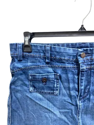 Citizens Of Humanity Birkin Micro Mini Skirt Blue Size 31 Y2K Festival Summer thumbnail 10