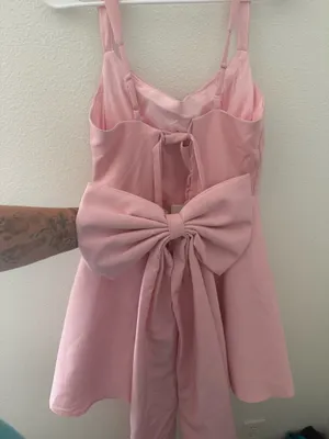 Mini dress Pink Size 6 thumbnail 2