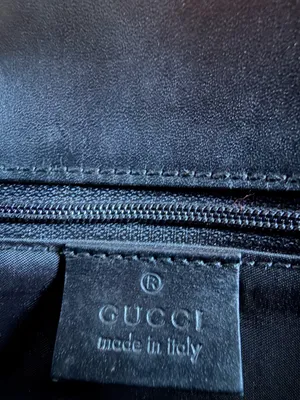 Authentic Gucci Vintage Black Leather Structured Top Handle Bag thumbnail 6