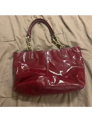 Coach Patent leather shoulder bag thumbnail 2