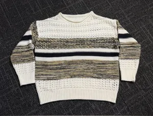 Women’s SHEIN Striped Sweater - Size Medium thumbnail 1