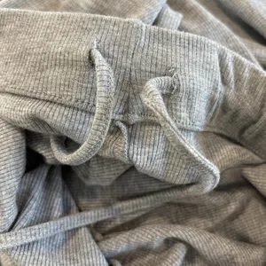 SKIMS Ribbed Knit Stretchy Gray Womens High Rise Straight Leg Pants NWT Size 2XL thumbnail 10