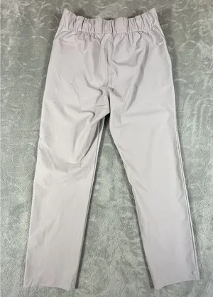 Vuori Miles Ankle Pants Women Small Beige Tapered Joggers Zip Pocket Performance thumbnail 1