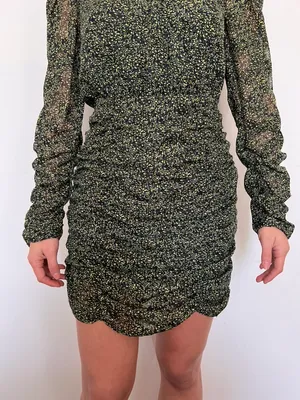 ZARA Floral Mini Dress thumbnail 3