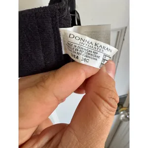 NWT Donna Karan Intimates black‎ lace unlined underwire bra size 36C thumbnail 5