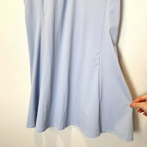 NEW Halara Size-XL Set Dress Short Collared Half‎ Zip Tennis Golf Sky Blue thumbnail 8
