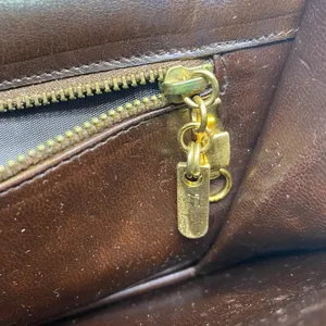 Salvatore Ferragamo Vintage Brown Clutch thumbnail 9