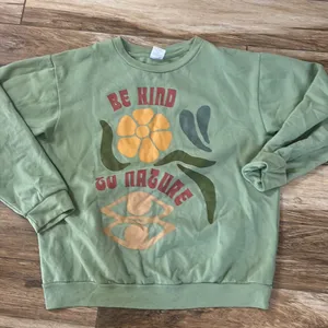 Desert dreamer green pullover sweatshirt Size XL thumbnail 2