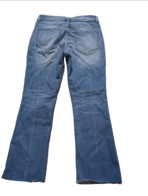 Oneso Tailored Mid Rise Bootcut Jeans Size 27 Blue thumbnail 6