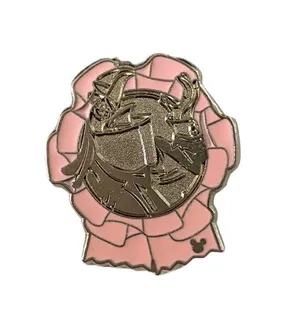 Disney Secretary Bird Hidden Mickey Pin Bedknobs Broomsticks Trading Pink 2010 thumbnail 1