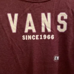 Vans Since 1966 Crewneck Sweatshirt Maroon Burgundy Women’s Large NEW NWOT thumbnail 2