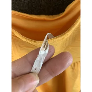 Free People Mini Dress Retail$108 Bow Textured Babydoll Yellow Size L NWT thumbnail 13