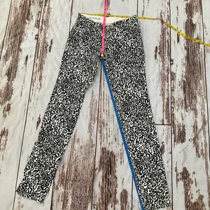 Ann‎ Taylor Modern Fit Leopard Print Light Jeans thumbnail 3