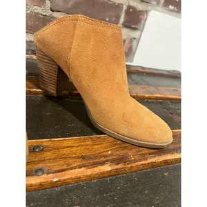 Franco Sarto Denzel Suede Stack Heeled Mules SIZE 7.5 thumbnail 9