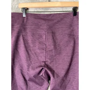 Duluth Trading NoGA‎ Cotton Leggings L X 31 Purple Pull On Stretch Casual Pants thumbnail 4