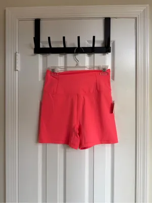 Free People FP Movement Never Better 5” Bike Shorts Neon Coral Medium thumbnail 4