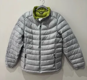 New! LL Bean Size XL Women's Ultralight 850‎ Down Jacket in Flint thumbnail 1