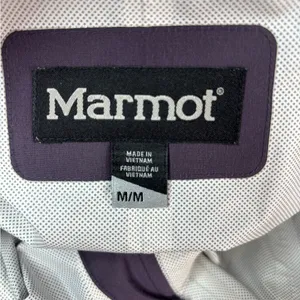 Marmot M Windbreaker Pocketed Jacket in Grape with Deep Purple Trim thumbnail 7