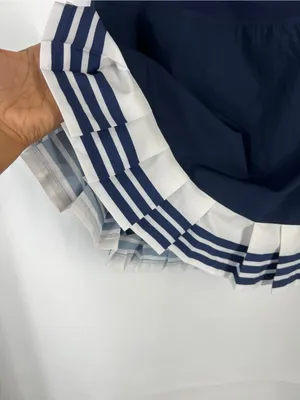 Addison Bay Birdie Golf Skort Navy White Pleated Size XL thumbnail 4