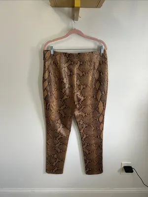 Zara Snake Print Leggings thumbnail 2
