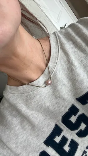 Tula Blue Pink Pearl Necklace thumbnail 2