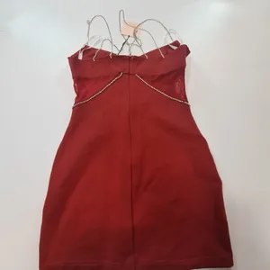 Superdown Jaxie Diamond Mini Dress in Rust Medium thumbnail 10