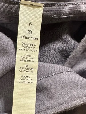 Lululemon Scuba Pullover hoodie in washed purple quartz size 6 thumbnail 8