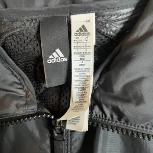 Adidas black windbreaker nwot thumbnail 2