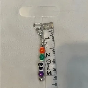 NWT Angela’s Designs handmade one of a kind Halloween cell phone charm thumbnail 3