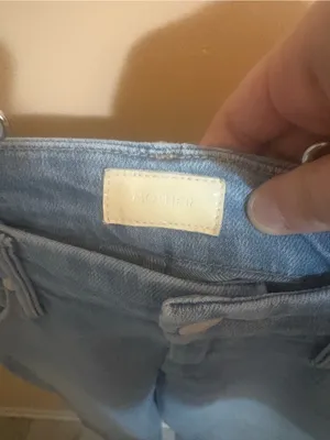 Mother The Looker Crop Jeans in Fresh Catch thumbnail 4