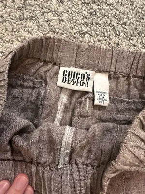 Chicos Design Linen Pants thumbnail 5