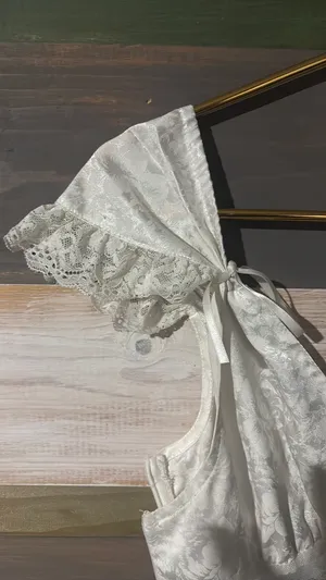 Cider Short White Dress thumbnail 7